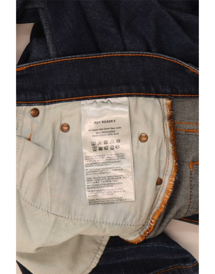 Roy Rogers Slim Jeans til mænd W35 L30 blå bomuld