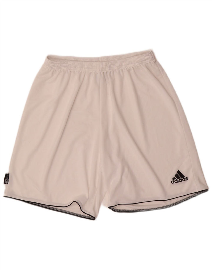 Adidas Herre Climalite Sportshorts Store hvide polyester