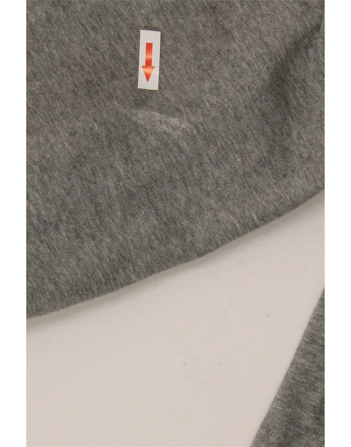 Marks & Spencer Sweatshirt med lynlås til mænd XL Grå bomuld