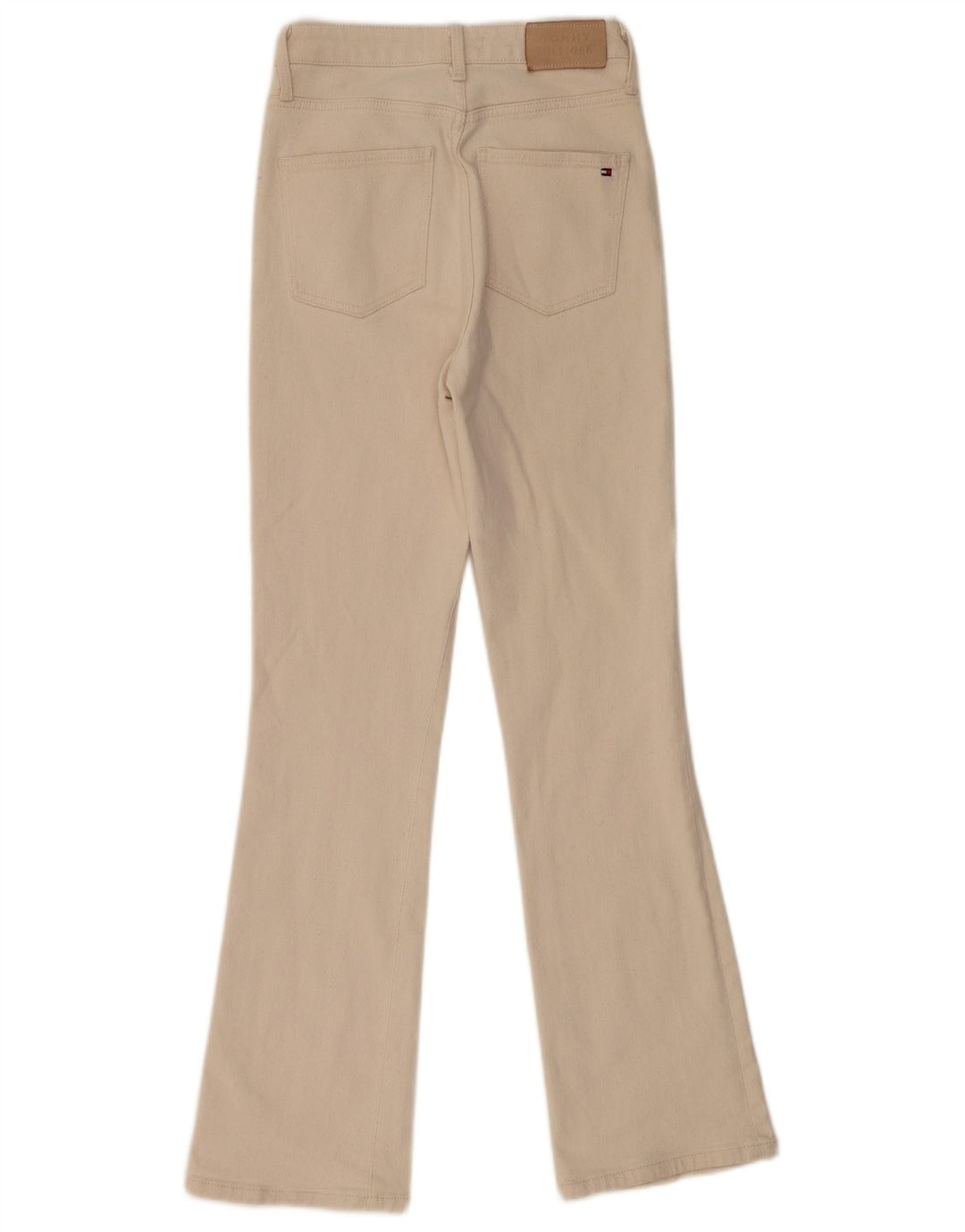 TOMMY HILFIGER Dame jeans W26 L30 Beige Bomuld