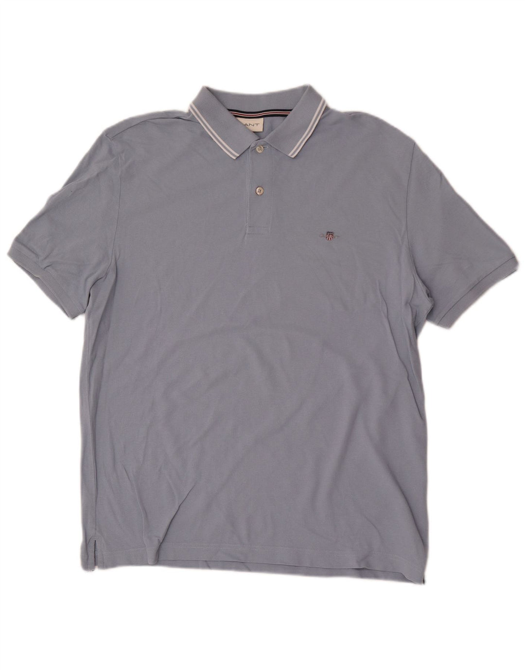 Gant Polo Shirt til mænd, stor blå bomuld