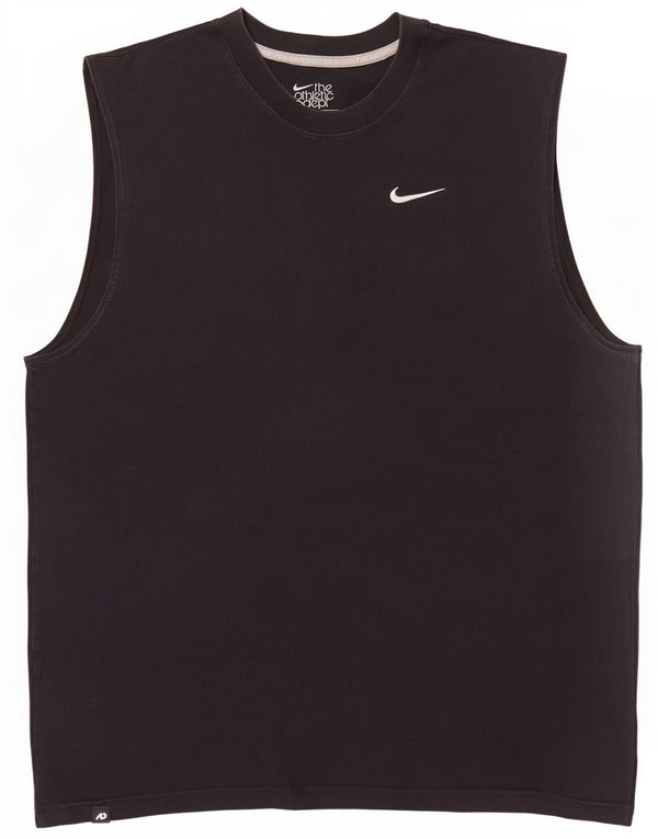 Nike Herre Regular Fit Vest Top XL Sort