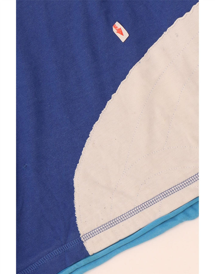 Puma Herre Grafisk Vest Top Medium Blue Colourblock Bomuld