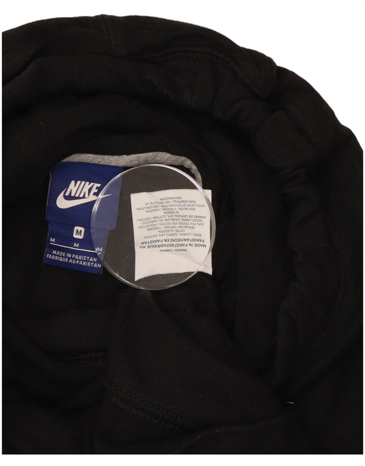 Nike Dame Hættetrøje UK 12 Medium Sort Bomuld