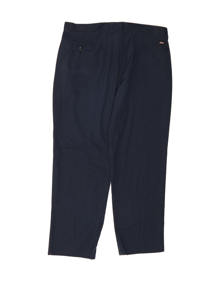 DICKIES Mens Straight Chino Trousers W40 L31  Navy Blue Vintage Dickies and Second-Hand Dickies from Messina Hembry 