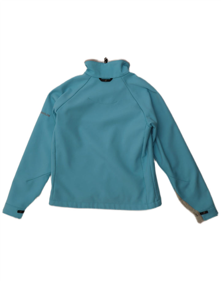 Columbia Dame Titanium Windbreaker Jacket UK 14 Medium Blue Polyester
