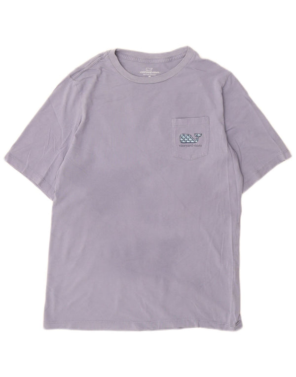 VINEYARD VINES Grafisk T-shirt drenge 12-13 år Medium Lilla Bomuld