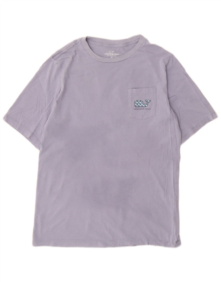 VINEYARD VINES Grafisk T-shirt drenge 12-13 år Medium Lilla Bomuld