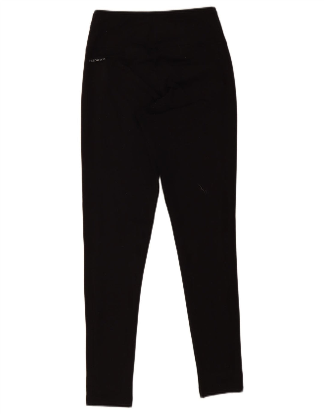 REEBOK Dame Leggings UK 4/6 XS Sort Polyester