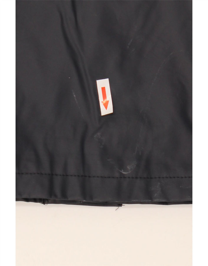 ZARA Vindjakke med hætte til mænd UK 40 Large Navy Blue Polyester