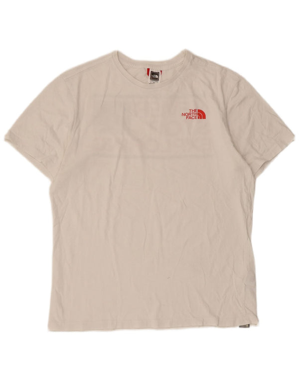 The North Face Herre grafisk T-shirt Top Lille hvid bomuld