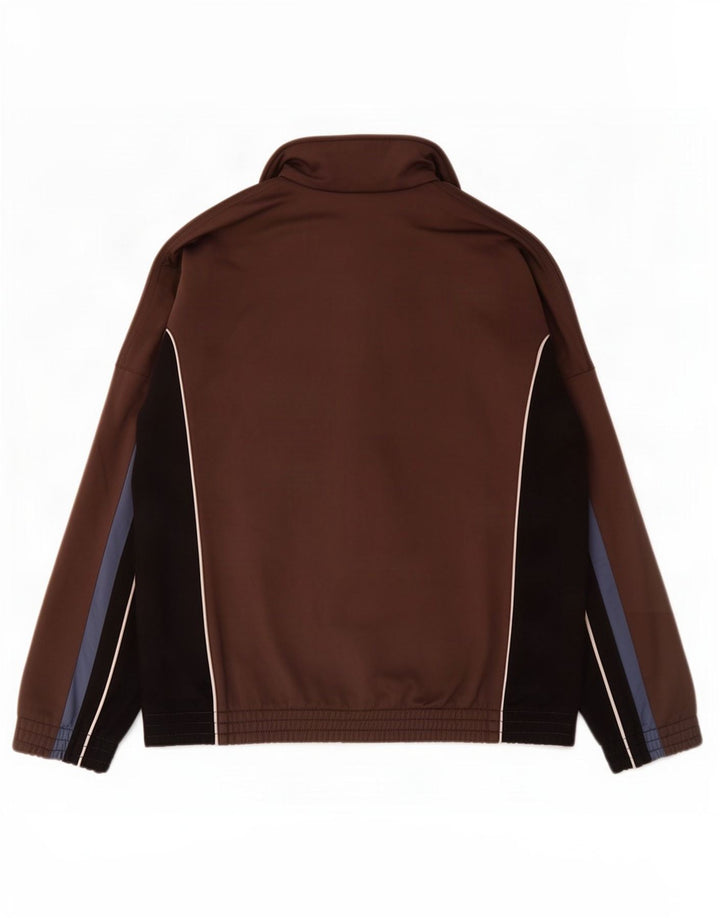 Diadora Træningsdragt til mænd Topjakke IT 52 Stor Brun Colourblock Polyester
