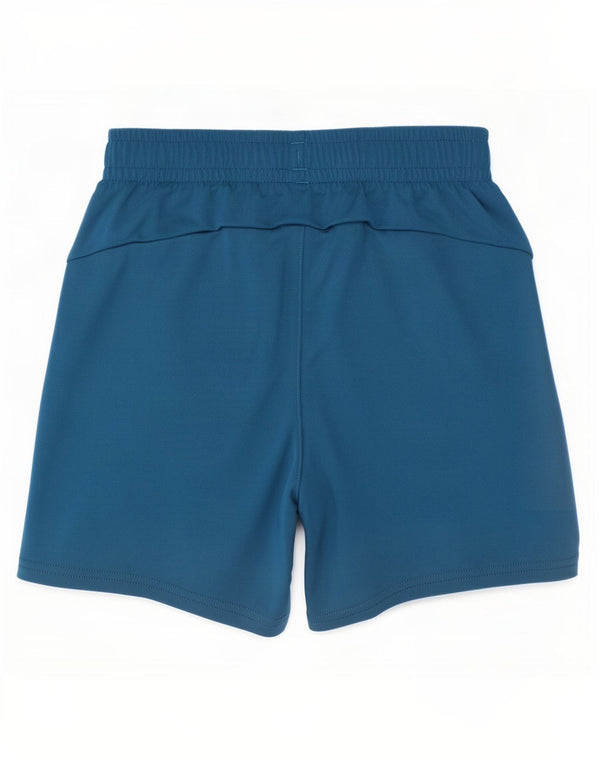 Puma drenge sportsshorts 9-10 år blå geometrisk polyester