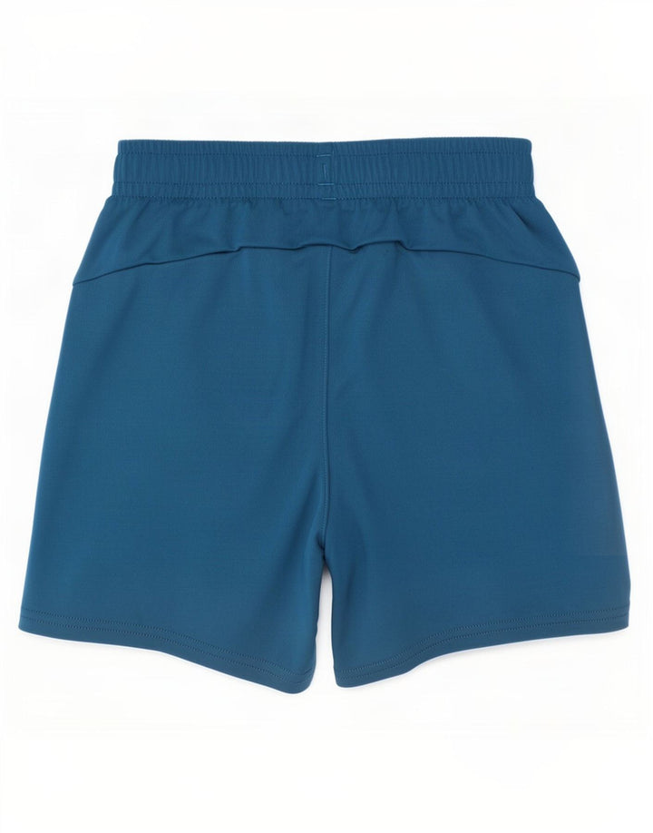 Puma drenge sportsshorts 9-10 år blå geometrisk polyester