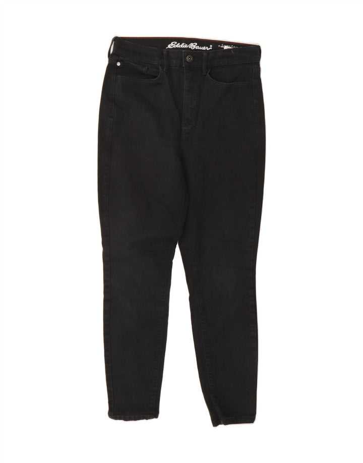 EDDIE BAUER Womens Slightly Curvy Skinny Jeans US 8 Medium W30 L26 Black Vintage Eddie Bauer and Second-Hand Eddie Bauer from Messina Hembry 