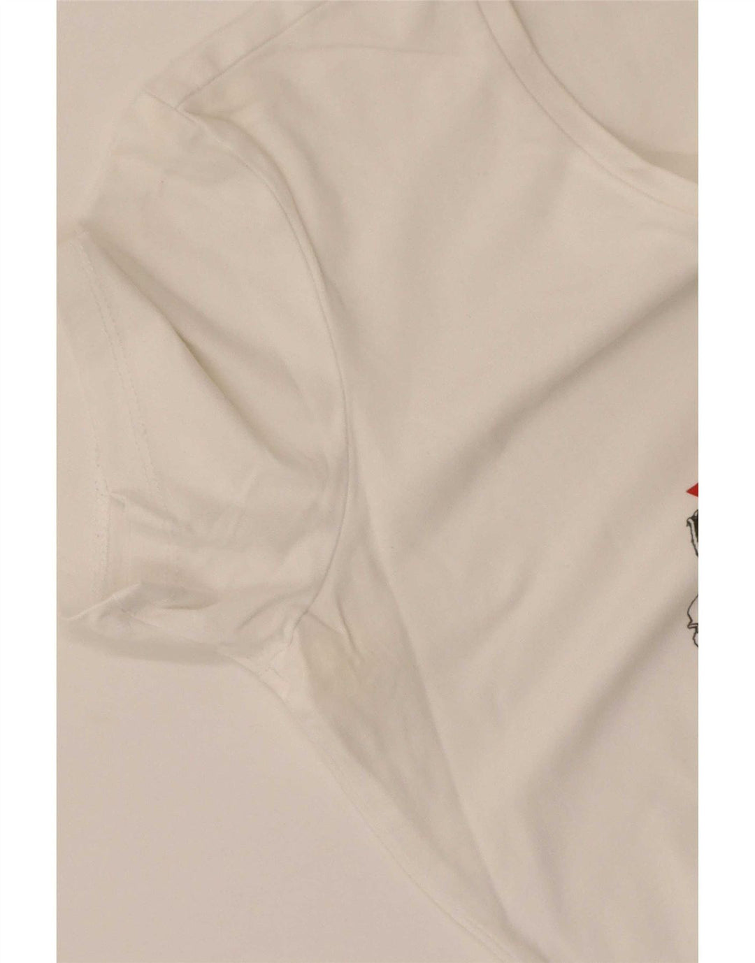 Guess Grafisk T-shirt top til kvinder UK 12 Medium White
