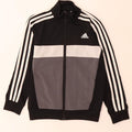 Adidas Træningsdragt Topjakke til drenge 7-8 år Sort Colourblock Polyester