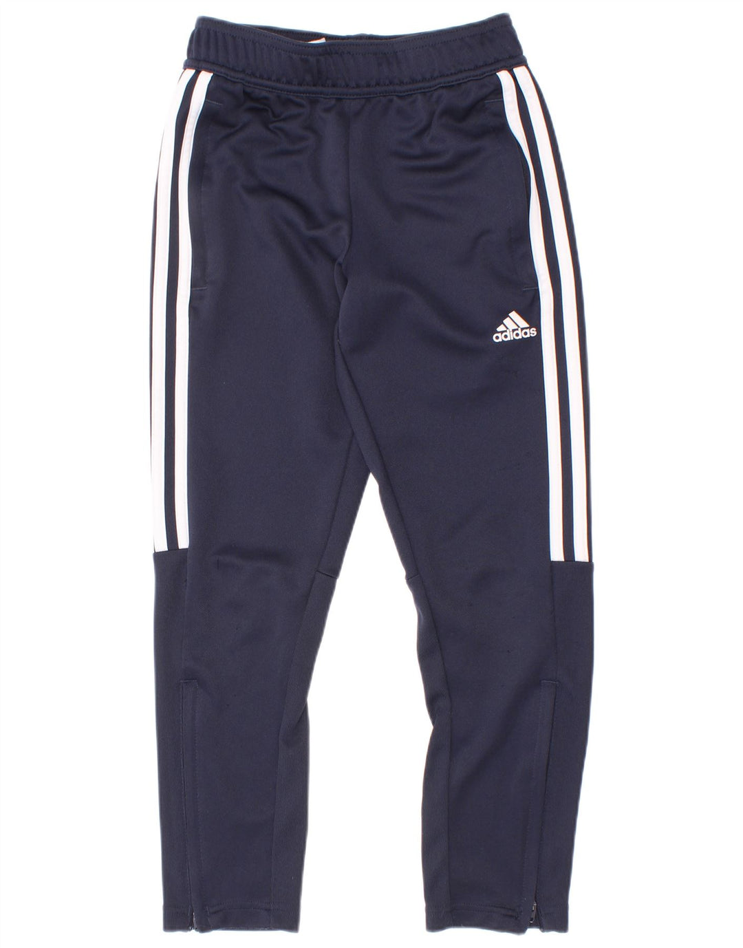 Adidas Boys Aeroready Tracksuit Bukser 7-8 år Navy Blue Polyester