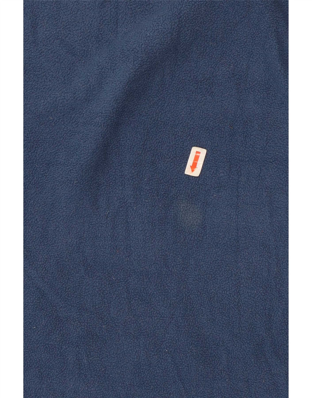 Marks & Spencer Herre Fleece Top Langærmet Medium Blue Polyester