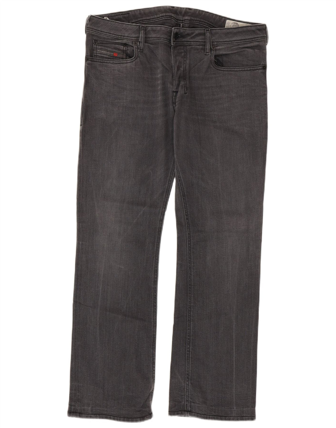 Diesel Herre Zatiny Regular Bootcut Jeans W34 L32 Grå Bomuld