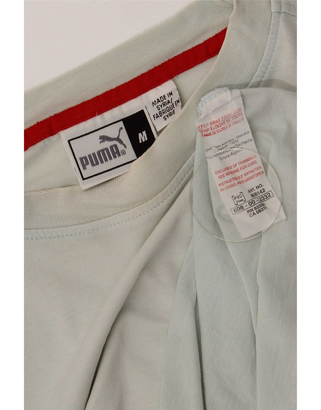 Puma Herre Kortærmet Regular T-Shirt Top Medium Blue Bomuld