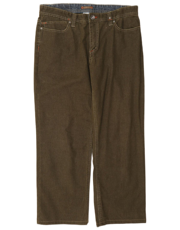 Columbia Straight Casual Bukser til mænd W34 L29 Khaki Bomuld