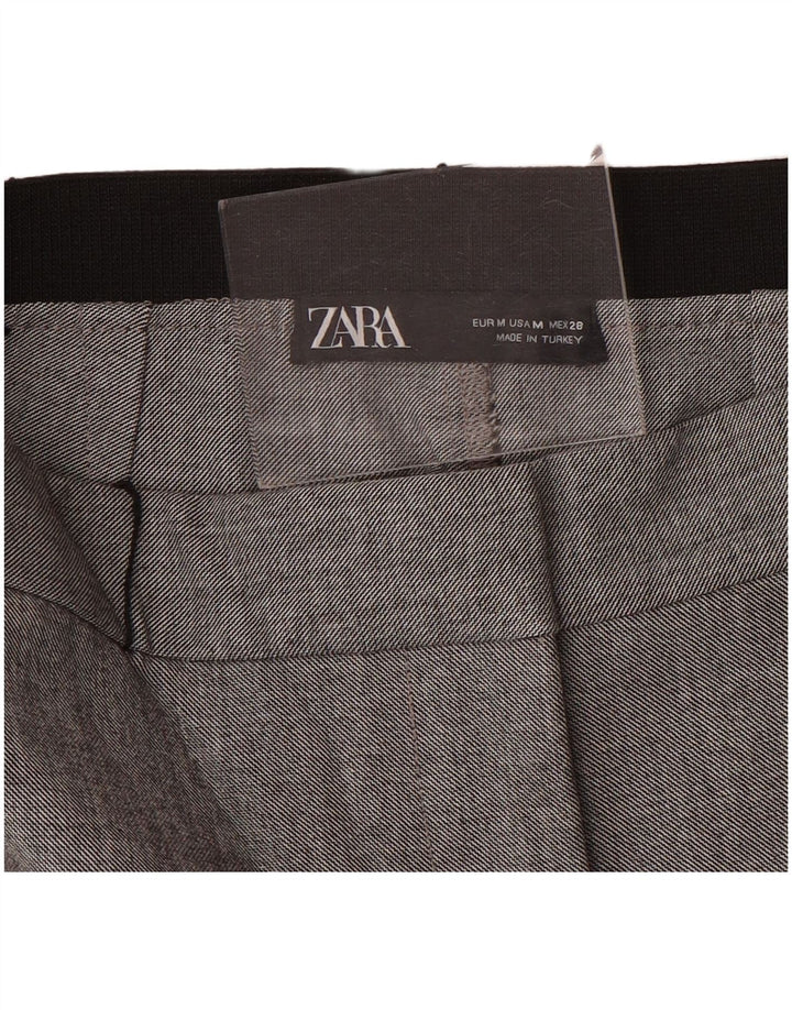 Zara Dame Slim Suit Bukser Medium W28 L28 Grå