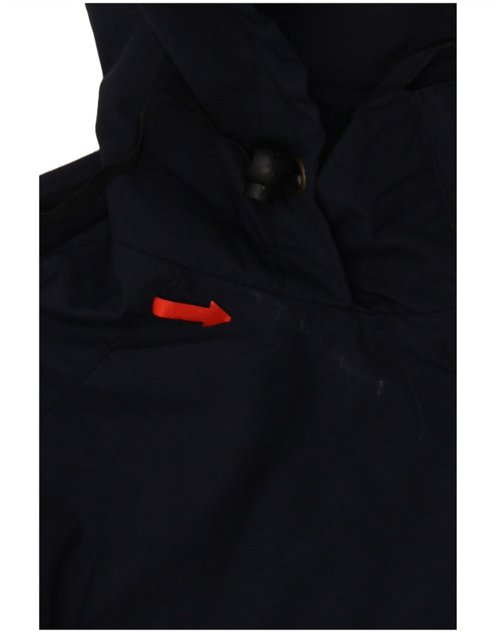 Mountain Warehouse Dame Hætte Oversized Regnfrakke UK 18 XL Navy Blue
