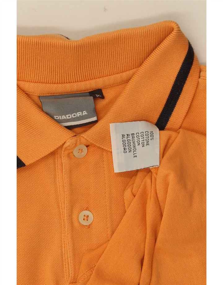 Diadora herre poloshirt Medium orange bomuld