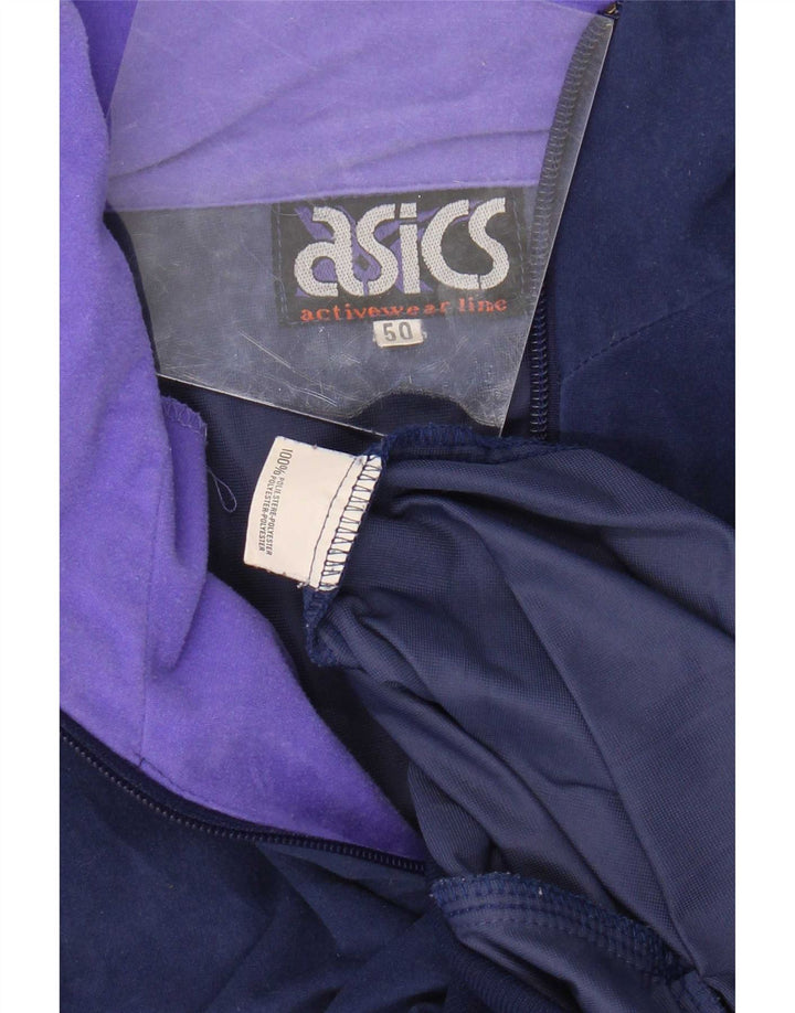 Asics Herre grafisk træningsdragt Topjakke IT 50 Medium Blue Colourblock