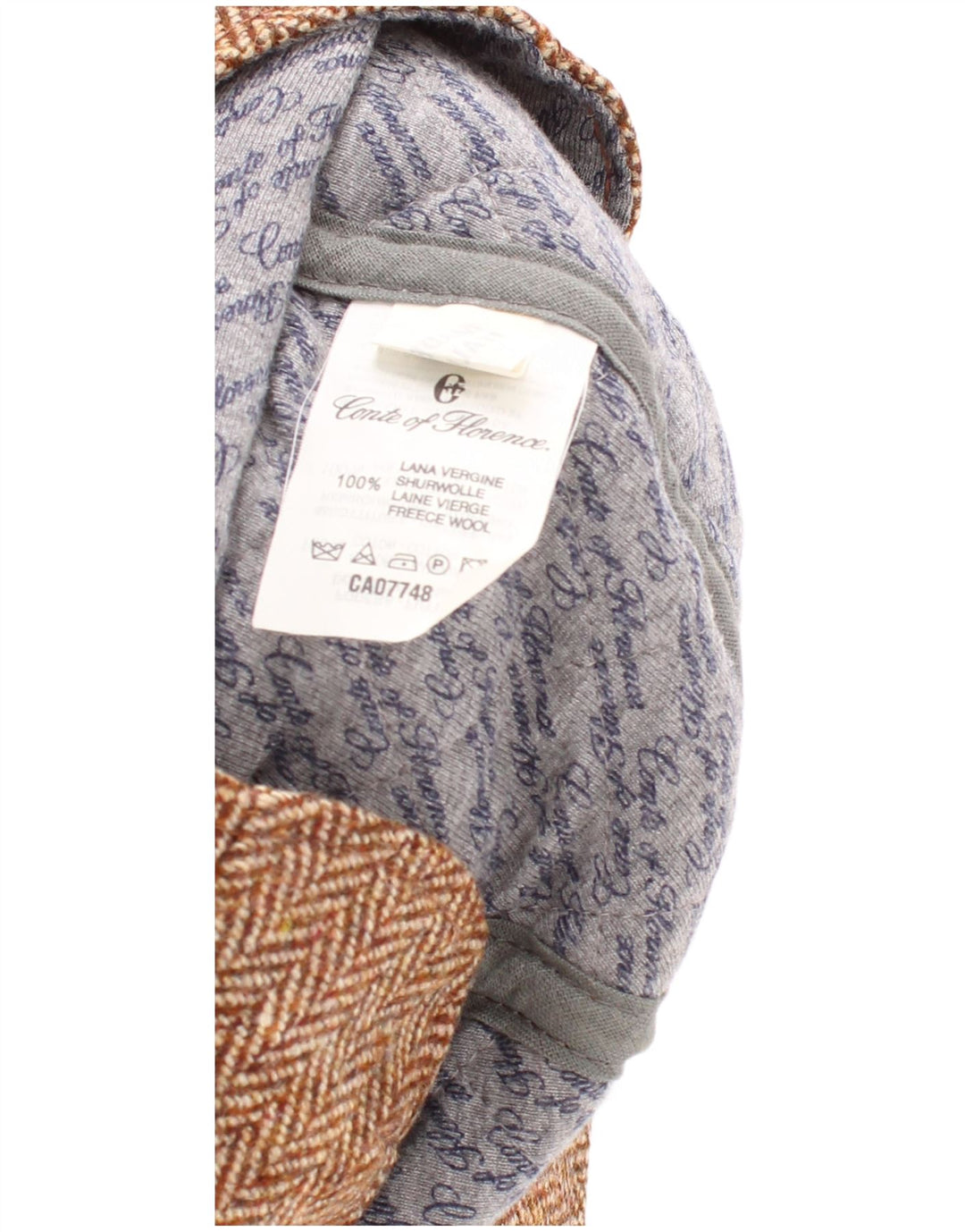 Conte of Florence Herre Flad Cap Medium Beige Sildeben Classic