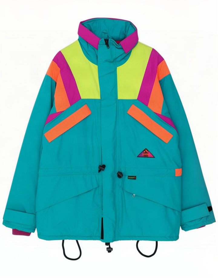 Aesse Herre Skijakke UK 42 XL Blå Colourblock Polyamid