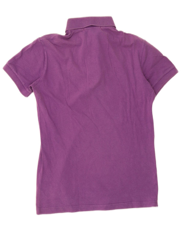 Fred Perry Mens Polo Shirt Small Purple Cotton