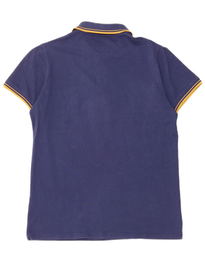 Kappa herre poloshirt stor marineblå stribet bomuld