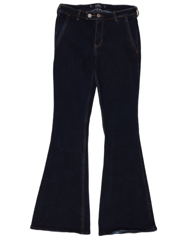 Hollister Womens Vintage Flared Jeans US 5 Medium W27 L32 Navy Blue
