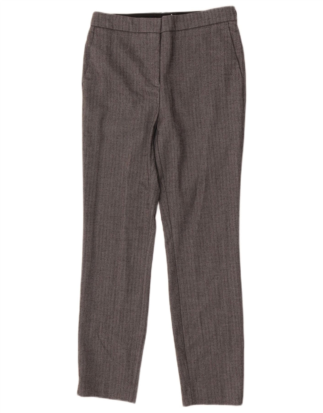 Zara Slim Suit Bukser Small W26 L26 Grå sildeben