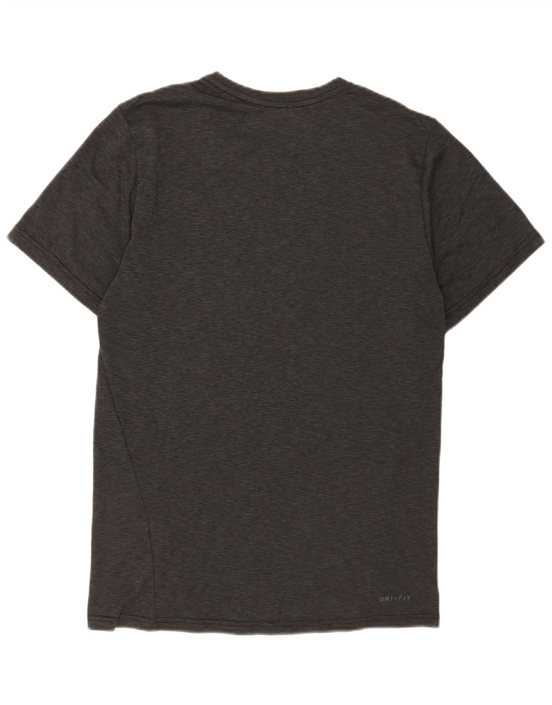 Nike herre Dri Fit T-shirt top lille grå polyester