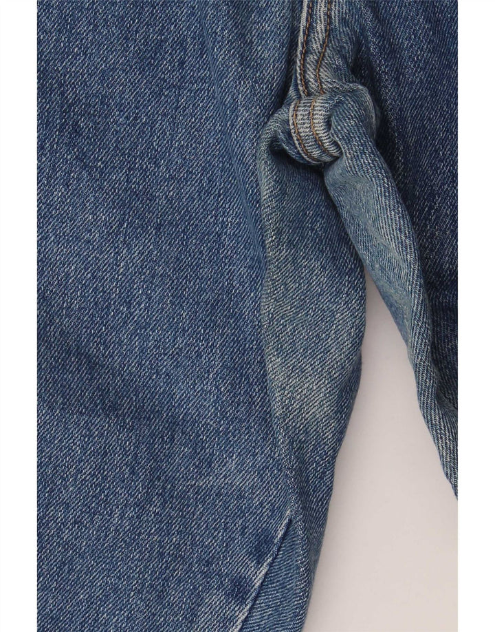 Wrangler Herre Regular Fit Straight Jeans W38 L30 Blå Bomuld