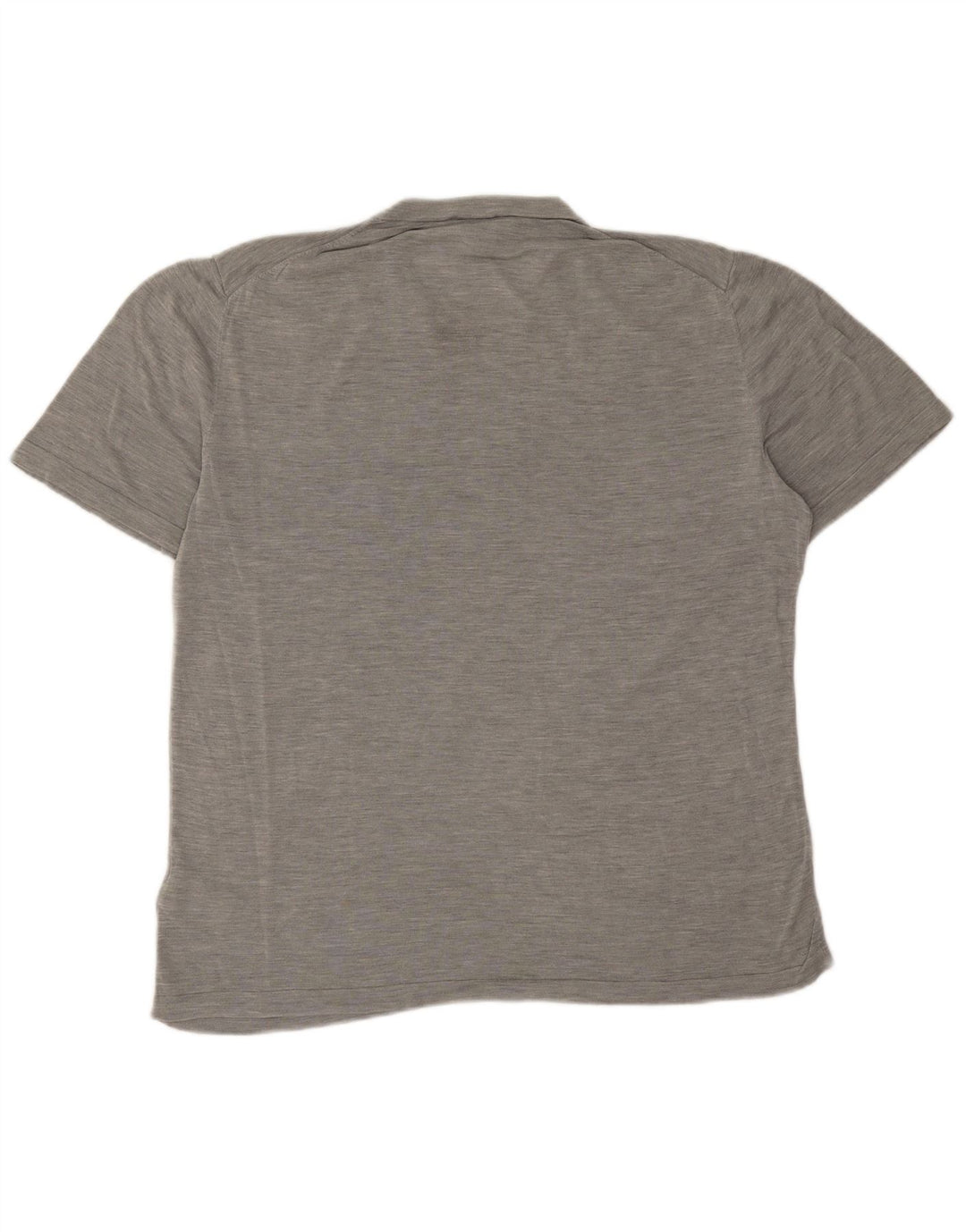 Cos Herre T-Shirt Top Stor Grå Flecked Bomuld