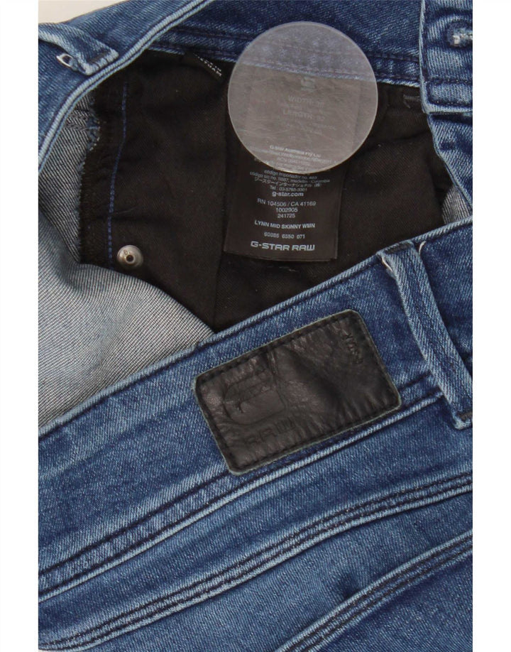 G-Star Dame Skinny Jeans W30 L32 Blå Bomuld