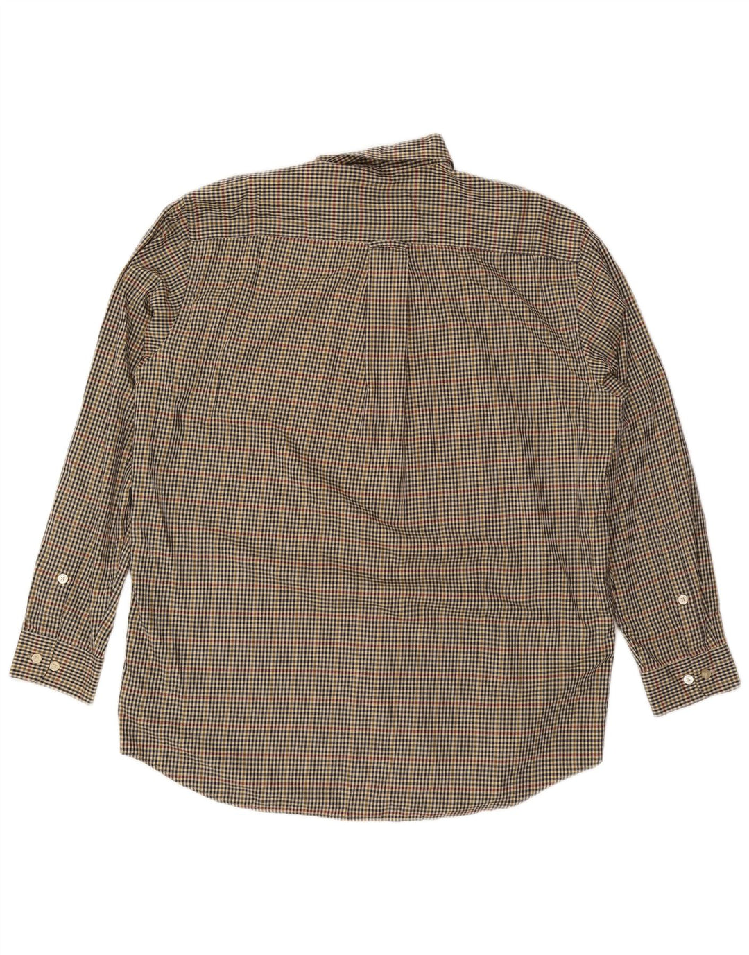 Orvis Herre Tall Shirt XL Multifarvet Gingham Cotton