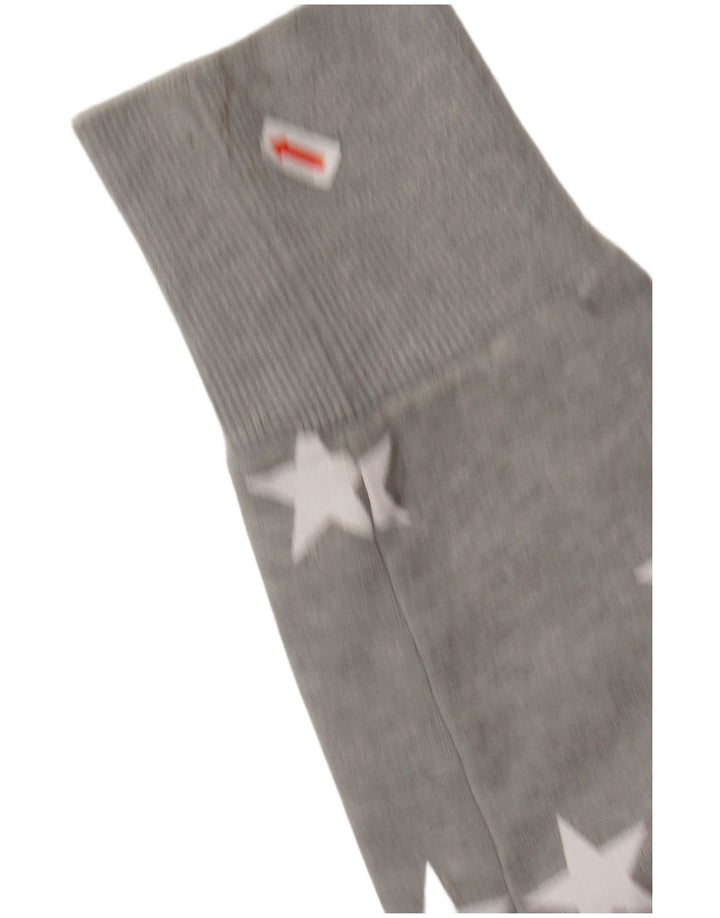 SUPERDRY Dame Abstrakt mønster Hættetrøje Sweater UK 14 Stor Grå