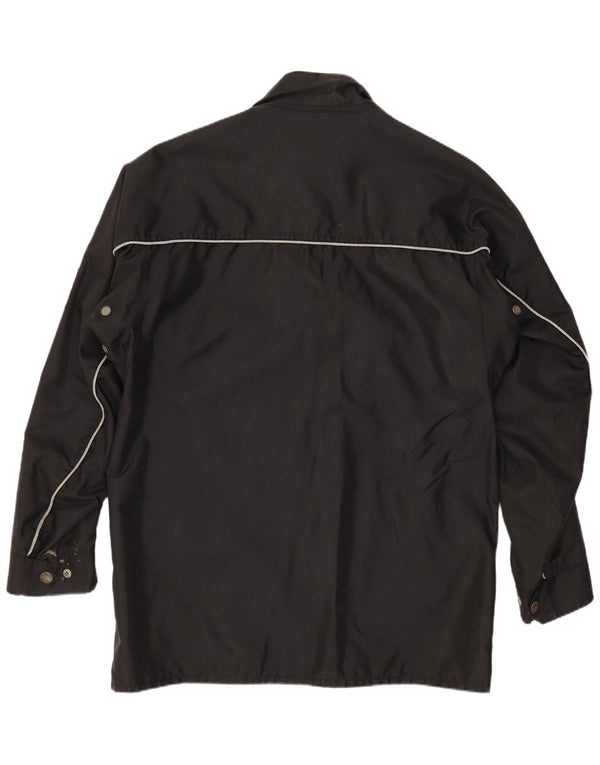 Belstaff Herre Racer Jacket UK 38 Medium Sort Nylon