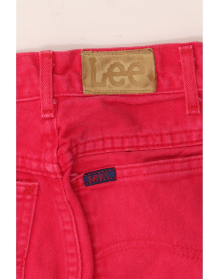 LEE Womens Tapered Jeans W22 L29 Pink Vintage Lee and Second-Hand Lee from Messina Hembry 