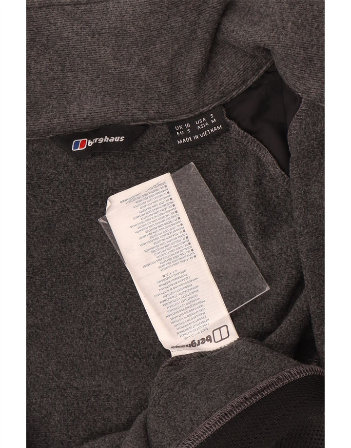 Berghaus træningsdragt topjakke til kvinder UK 10 Lille grå polyester