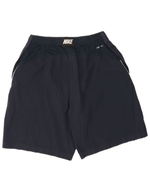Nike Herre Dri Fit Sportshorts Medium Navyblå Polyester