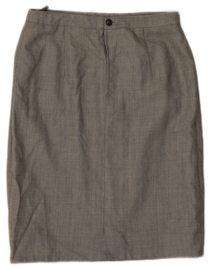 Luisa Spagnoli Dame Pencil Skirt IT 44 Medium W28 Grå