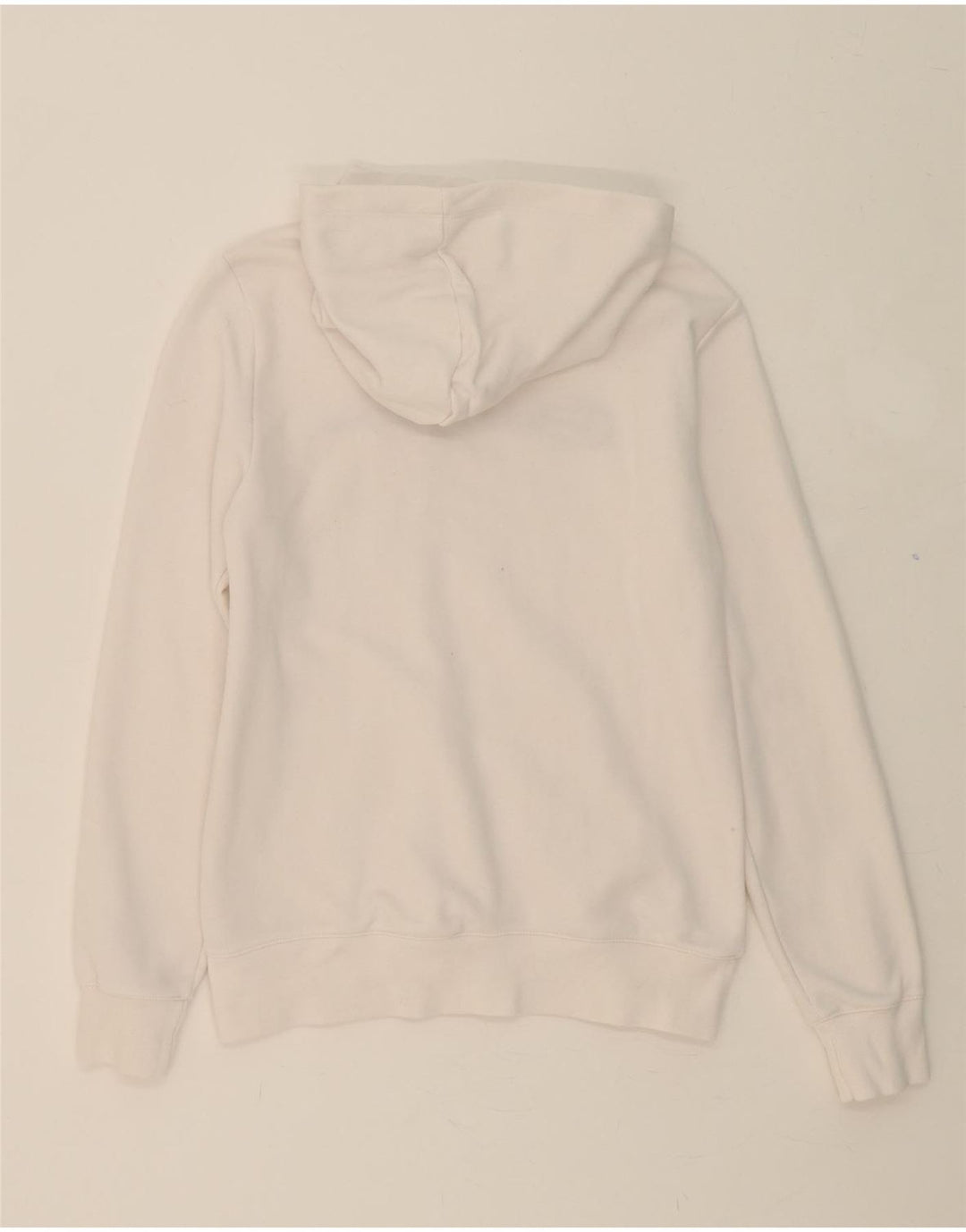 CHAMPION Womens Graphic Hoodie Jumper UK 10 Small White Vintage Champion and Second-Hand Champion from Messina Hembry 