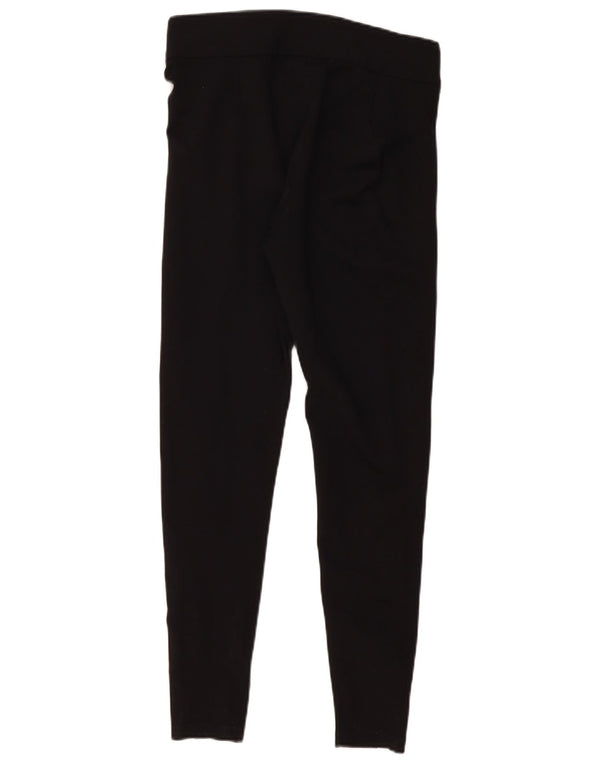 Marks & Spencer Womens Leggings UK 12 Medium Black Viscose