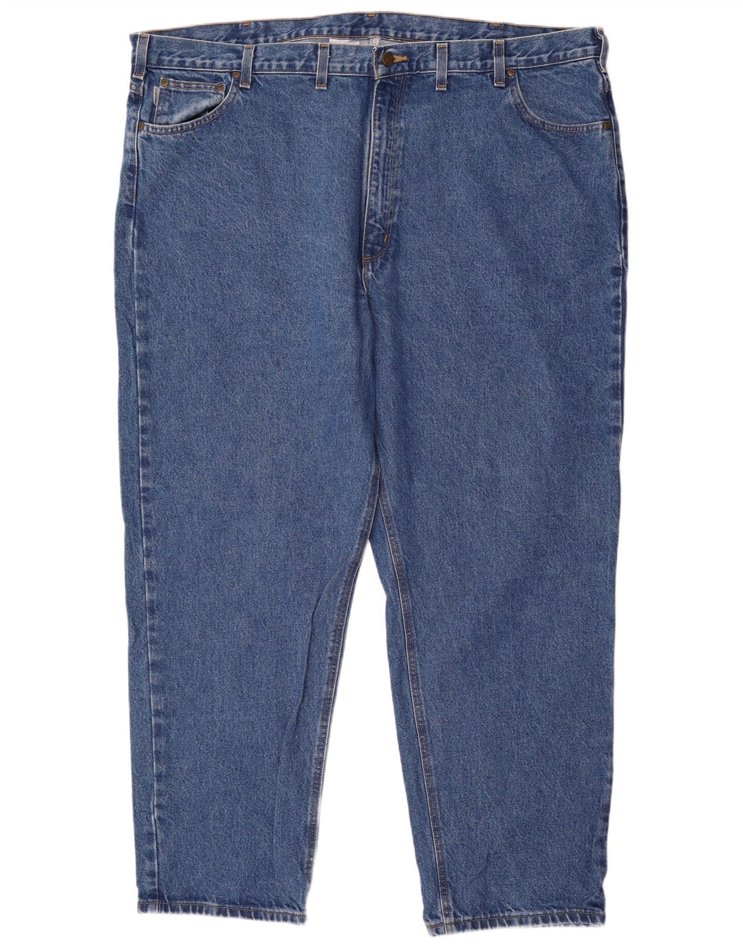 Carhartt Herre tilspidsede jeans W48 L32 blå bomuld